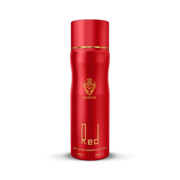 Gediya Red Deo – 200ml Long Lasting Zero Gas Body Spray