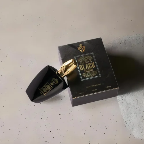 Gediya Black Oud Perfume – 60 ml Eau De Perfume Spray with Smoky Oud and Spice