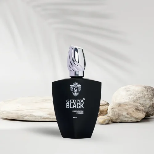 Gediya Black Unisex Perfume – 60 ml Eau De Perfume Spray with Citrus, Spice & Woody Base