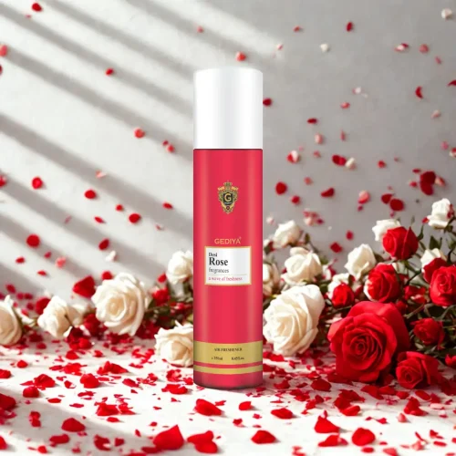 Gediya Desi Rose Air Freshener 250 ml – Traditional Rose Fragrance for Home & Office