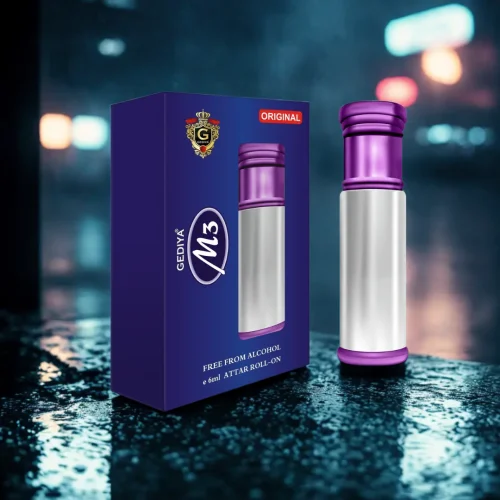 Gediya M3 Attar Roll-On 6ml | Alcohol-Free Unisex Perfume